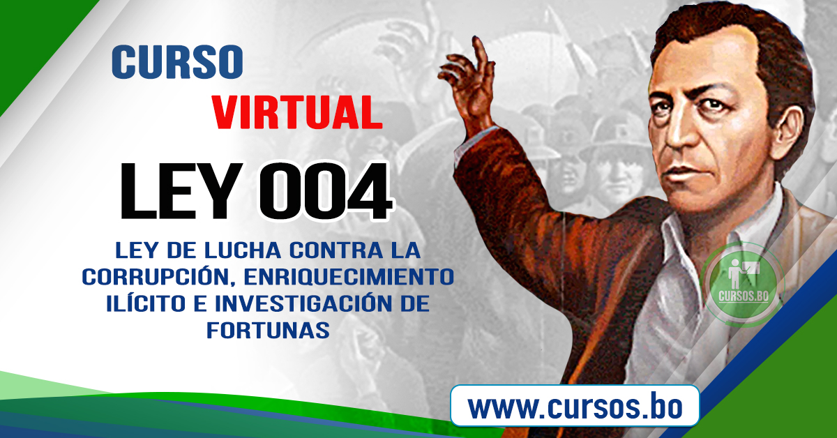 Curso Ley 004   🎁 Marcelo Quiroga Santa Cruz ✅ (Virtual 24/7)